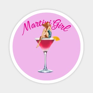 Martini Girl Magnet